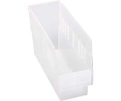 Quantum Medical Clear-View Store-More Shelf Bins Qtm Qsb201Cl
