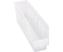 Quantum Medical Clear-View Store-More Shelf Bins Qtm Qsb203Cl