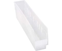Quantum Medical Clear-View Store-More Shelf Bins Qtm Qsb205Cl