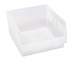 Quantum Medical Clear-View Store-More Shelf Bins Qtm Qsb209Cl