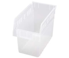 Quantum Medical Clear-View Store-More Shelf Bins Qtm Qsb802Cl