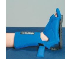 Ankle Contracture Boot, Fleece, V-Cut, Size M
