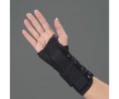 Lace Up Leatherette Wrist Splints by DeRoyal QTX502301