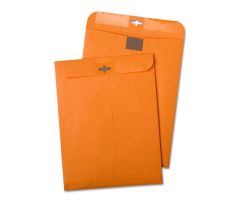 Postage Saving ClearClasp Kraftft Paper Envelopes, #55, 6" x 9"