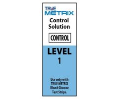 True Metrix Blood Glucose Level 1 Control Each