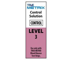 True Metrix Blood Glucose Level 3 Control Ea