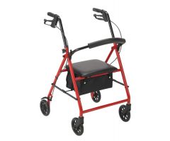 Rollator with 6" Wheels Blue