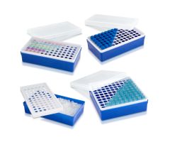 Ice Rack for 72  1.5mL tubes, detachable lid, tube platform