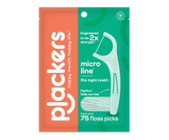 Plackers Flossers Micro Mint 75 Ct