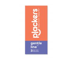 Plackers Flossers Gentle Line (Tape) 3 Ct - New Item