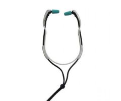 Wishbone Headset, Low Profile Stethoscope Style Headset for use in all MRI Coils-NRR OF 29 db
