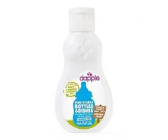 Dapple Baby Dishwashing Liquid, Fragrance Free, 3oz. Travel Size