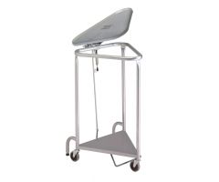 Triangular Hamper Stand with Food Pedal and Lid