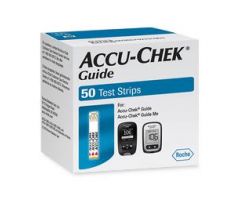 Blood Glucose Test Strips for Accu-Chek Guide Meter, 50 Ct.