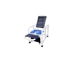 Patented Infection Control Reclining Shower Chair, DNE-REC-335-FF-LR-PAIL