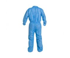 ProShield Basic Coveralls with Elastic Wrists and Ankles, Blue, Size M