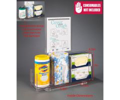 Respiratory Hygiene Station U, CT Base, SLV Sign, RHS CT Kit