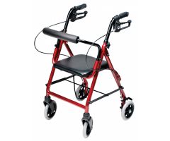 Rollator Alum Jr Burgundy Walkabout Junior, Lumex