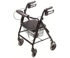 Rollator Alum Hemi Black Walkabout Hemi, Lumex