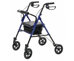 Set n' Go Wide Rollator Ht Adj Blue