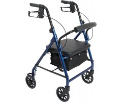 ProBasics Junior Rollator with 6-inch Wheels, Blue 250 lb Weight Capacity