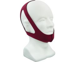 3 Point Chin Strap, Adjustable, Ruby Red