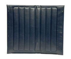 Back Upholstery, 26" width, Dk. Blue Color, w/Inserts & hdwe. Complete for MRI Wheelchair