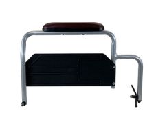 Full Arm Assembly, Burgundy Arm Rest, Right Side, for 22" and 24"