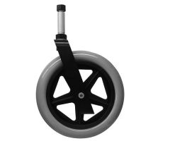 8" Wheel Assembly includes Fork, Wheel, Bearings