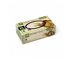 Restore Sense Powder-Free Nitrile Exam Gloves with Oatmeal, Size XL, RS2587