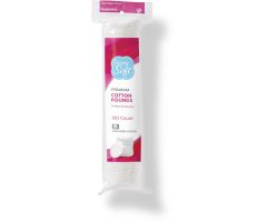 Simply Soft Premium Lint-Free Cotton Rounds, 100 Count, 6 Bags/Case RSS10002Z