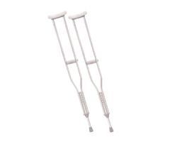 Drive Walking Crutches w/ Underarm Pad & Handgrip-Tall Adult