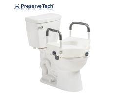 PreserveTech Secure Lock Raised Toilet Seat (each)