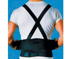 9" Back Belts With Suspenders Black X-Large Sportaid