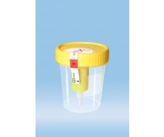 CUP,URINE,100ML,W/PORT,SC,GRAD,LABEL,ST