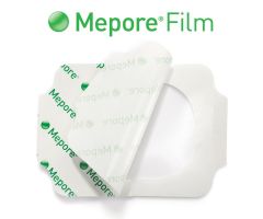 Mepore Film Self-Adhesive Transparent Film Dressing, 4" x 5" (10 x 12.7 cm)