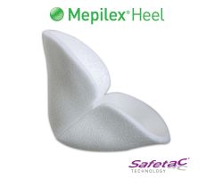 Mepilex Heel Self-Adherent Soft Silicone and Absorbent Foam Dressing, 5" x 8" (13 x 20 cm)