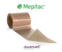 Mepitac Soft Silicone Tape, 0.75" x 118" (2 cm x 3 m)