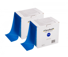 TheraBand Professional Latex Resistance Bands - 5” wide x 100 yards long - Heavy Blue