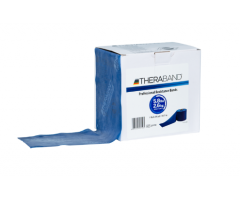 TheraBand Professional Latex Resistance Bands - 5” wide x 50 yards long - Heavy Blue