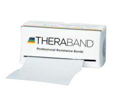 TheraBand Professional Latex Resistance Bands - Level 6 - Silver - 6-Yard Box