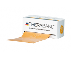 THERABAND Professional Latex Resistance Bands - Max - Gold - 6-yard box