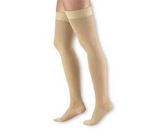 JOBST Beige Thigh-High Compression Stocking wih Closed Toe,15-20 mmHg,Size L