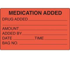 Medication Added Identification Labels by Shamrock Scientific  SHMSN2000