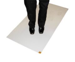 MRI Sticky Mats , White - includes 4 mats with 30 layers each 24 x 36