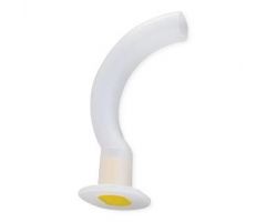 Disposable Guedel Oral Airway, Yellow, Medium Adult, 90 mm, SMI1150490