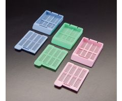 Swingsette Tissue Cassette, Includes Separate Bases and Lids, Pink