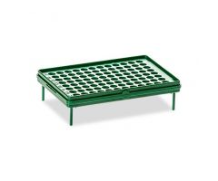Grid Plate, Plate Only, Green