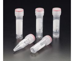 Micrewtube Microcentrifuge Tube, 2.0 mL, Self Standing, with Flat Top Cap, O-Ring, and Printed Graduations, Sterile