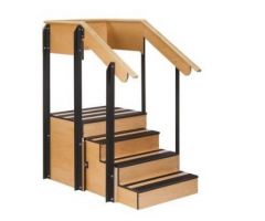 Value Space Saver Staircase, 35" W x 53" D x 60" H